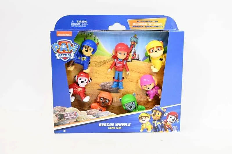 Spin Master PAW PATROL figūrėlių rinkinys Rescue Wheels Giftpack, 7vnt., 6070443