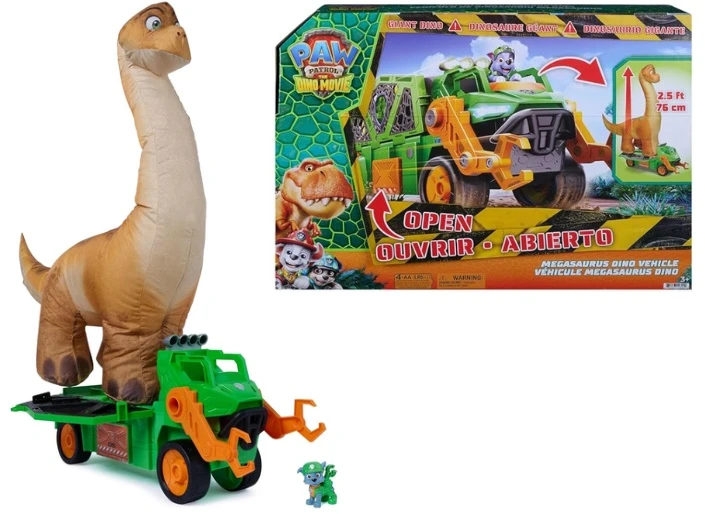 Spin Master PAW PATROL transporto priemonė Megasaurus Dino, 6075939