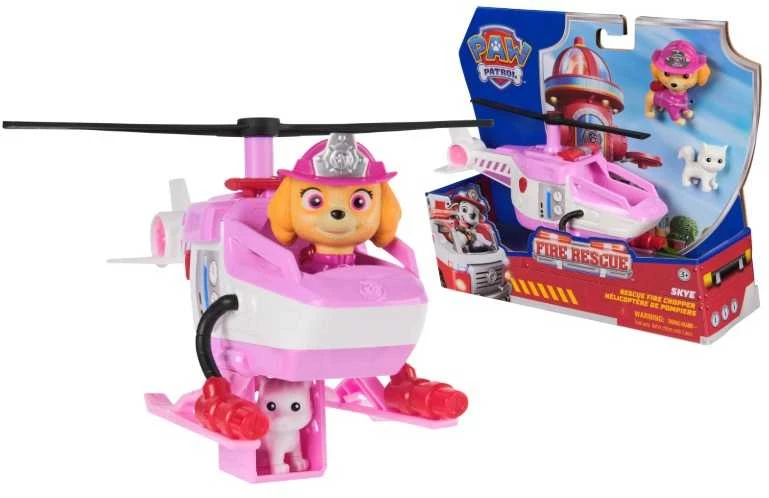 Nezatříděno Spin Master PAW PATROL transporto priemonė Fire Rescue Skye, 6072661