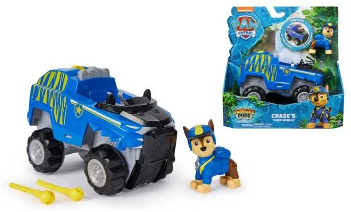 Spin Master PAW PATROL transporto priemonė Jungle Pups Chase, 6067758