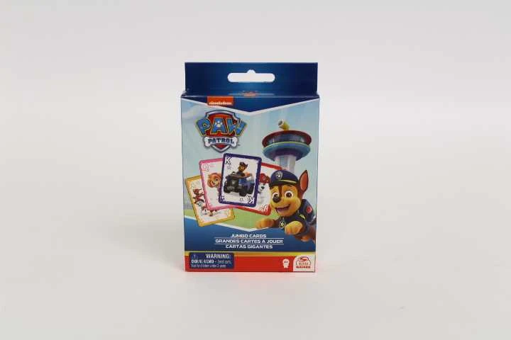 Spin Master Spin PAW Patrol kortų žaidimo „Jumbo“ kortelių kaladės vakarėlio sukimo meistras