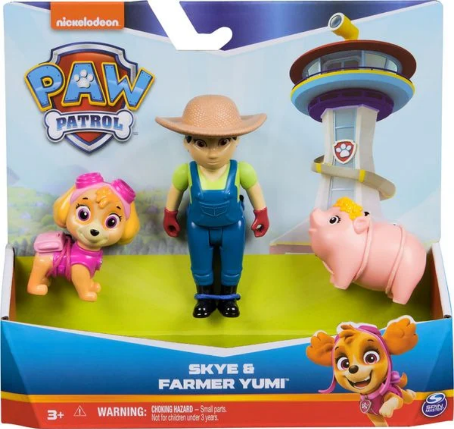 Žaislinių figurelių rinkinys Spin Master Paw Patrol Hero Pups