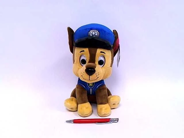 Spin Master PAW PATROL Pliušinis šuniukas-patrulis CHASE, 22cm