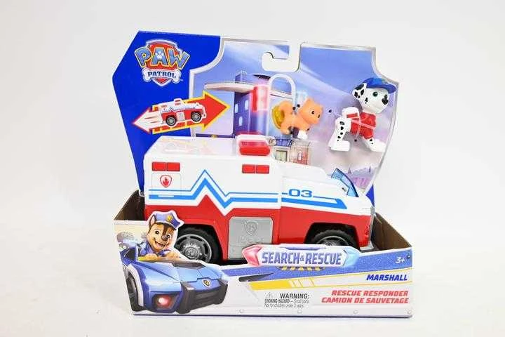 Spin Master PAW PATROL transporto priemonė Search & Rescue Marshall, 6074776