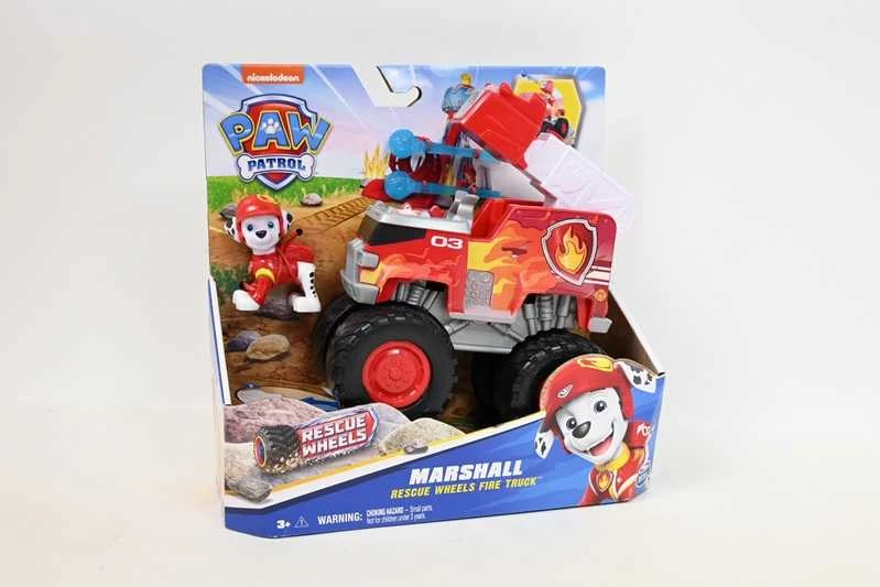 Žaislinė mašinėlė Spin Master Paw Patrol Rescue Wheels Themed Vehicles - Marshall