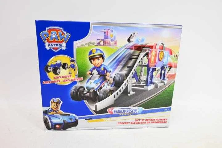 Spin Master „Paw Patrol“ – paieškos ir gelbėjimo keltuvo bei remonto žaidimų rinkinys (6075556)