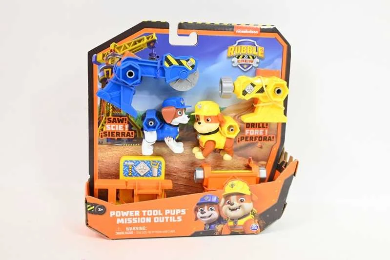Spin Master „Rubble & Crew“ – elektrinių įrankių rinkiniai, 2 vnt. – (6071661)