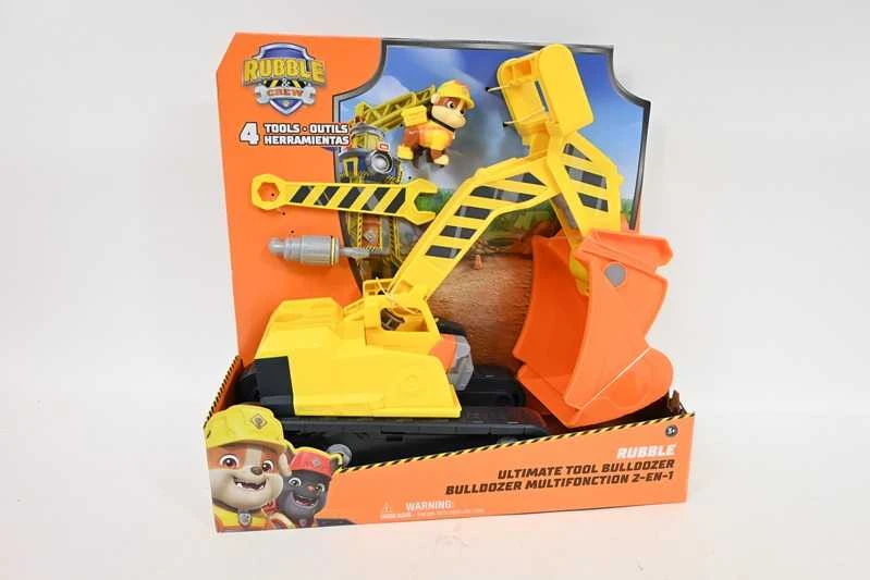 Spin Master Rubble And Crew RUBBLE & CREW statybinė transporto priemonė Ultimate Tool Buldozer, 6073297