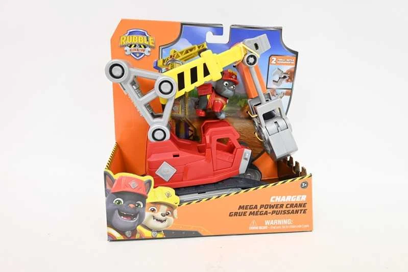 Spin Master Rubble And Crew RUBBLE & CREW statybinė transporto priemonė Mega Powder Crane, 6073295