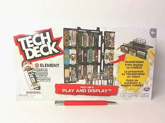 Spin Master Tech Deck - Play & Ekranas SK8 Shop Riedlenčių dėklas