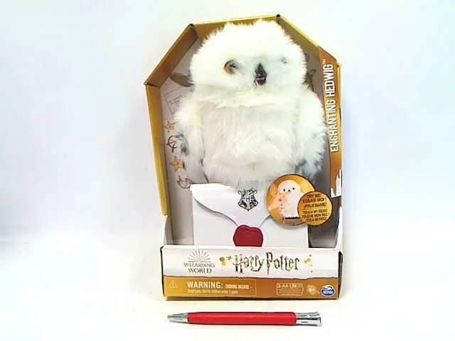 HARRY POTTER Hario Poterio pelėda Hedviga, 30 cm