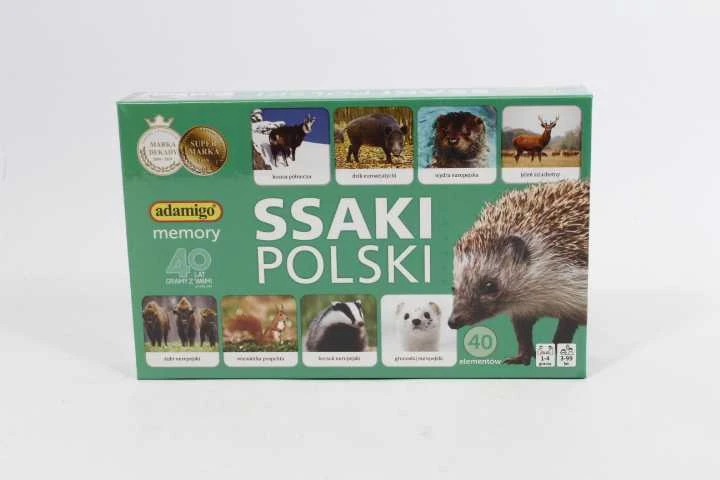 Dėlionė Atminties žaidimas Ssaki Adamigo, 07752, PL