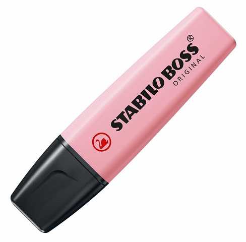 Stabilo Teksto žymeklis BOSS pastel. skaistalų rožinis