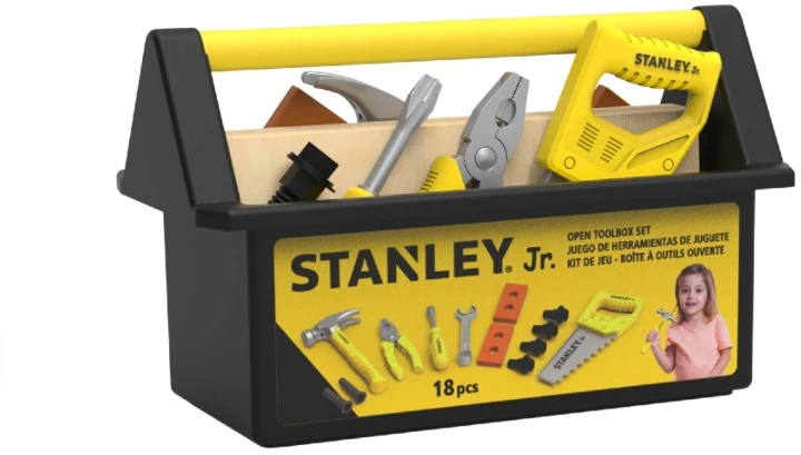Stanley Jr. - Vaidmenų žaidimų atvira įrankių dėžė (SRP065-SY)