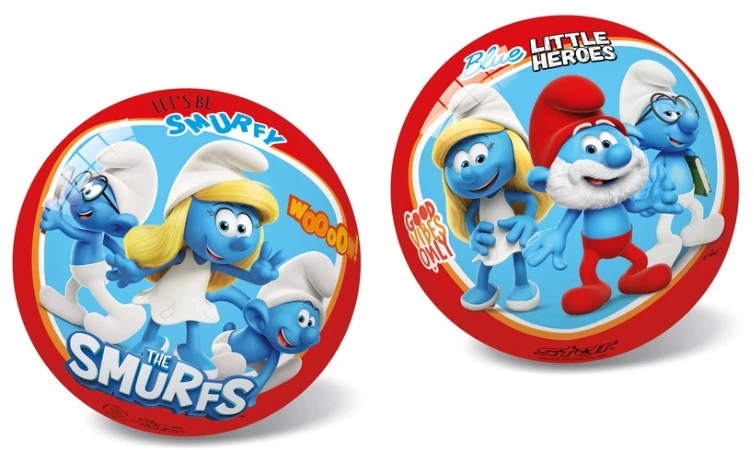 Sanifinas STAR kamuolys Smurfs 23 cm