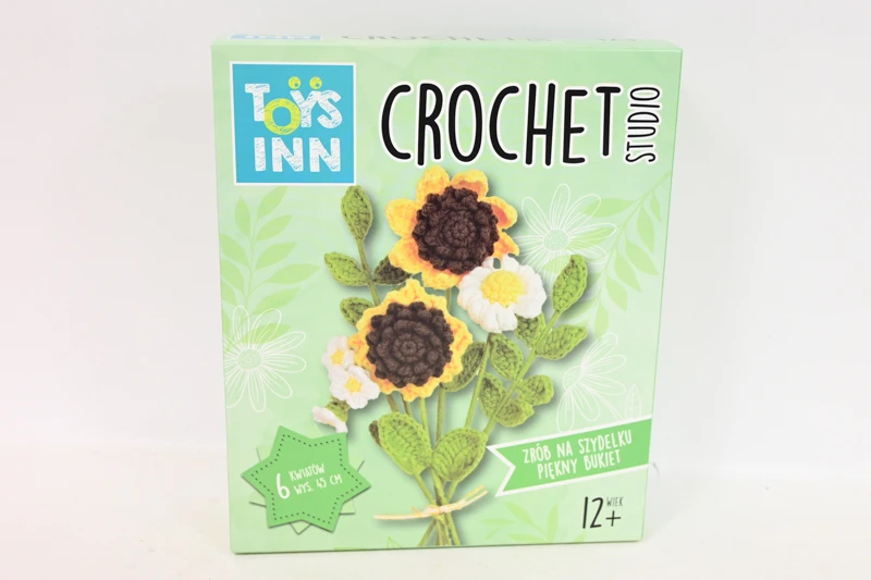 Zestaw Rinkinys „Crochet Studio“ saulėgrąžų rinkinys
