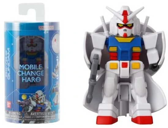 Bandai Mobile Change Haro RX-78-2 Gundam – surenkamas plastikinis modelis
