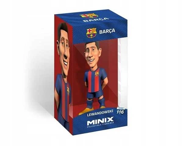 Kolekcinė Figūrėlė - MINIX FC Barcelona Robert Lewandowski 12 cm