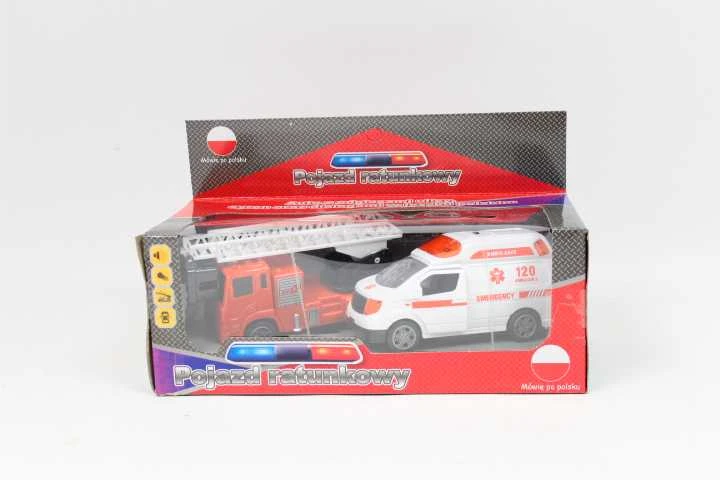 Swede Rescue mašinos su garso moduliu 2vnt.