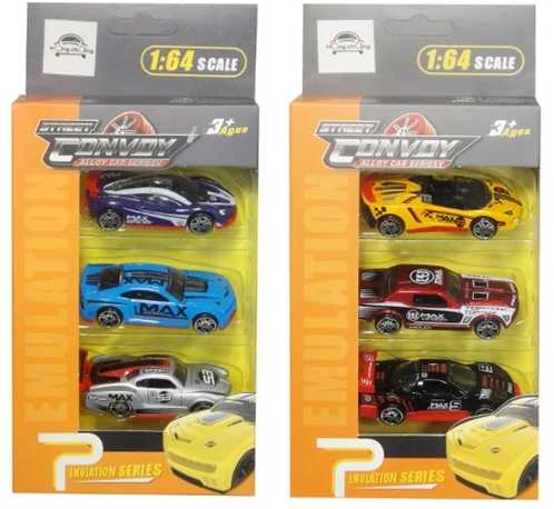 Swede 3 sportinių automobilių rinkinys MIX