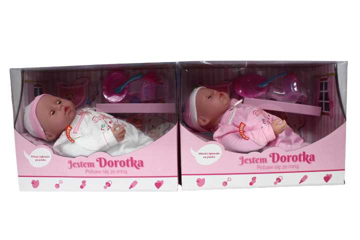 Swede Doll Dorothy dainavimo ir kalbėjimo lenkų mišinys