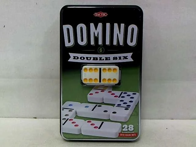 Tactic Stalo žaidimas „Domino Double 6"