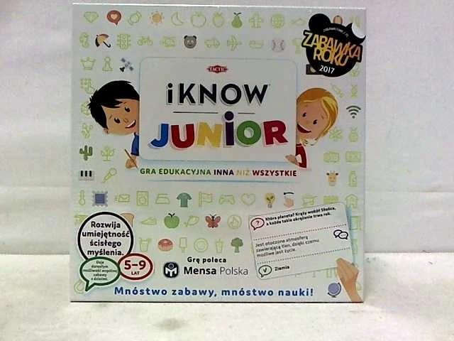 Stalo žaidimas Tactic „iKNOW Junior” (lenkų k.)