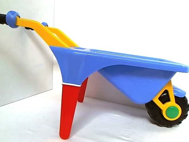 Žaislinis plastikinis vežimėlis Leszko 74x36x40 cm