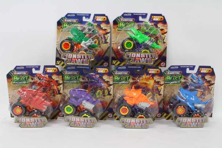 TEAMSTERZ BEAST MACHINES Automobilis-ryklys, 10 cm