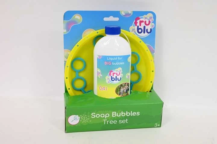 TM Toys Rinkinys burbulams Fru Blu Tree + skystis 0,4l