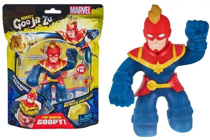 TM Toys Figūrėlė Marvel Kapitonė Marvel Goo Jit Zu