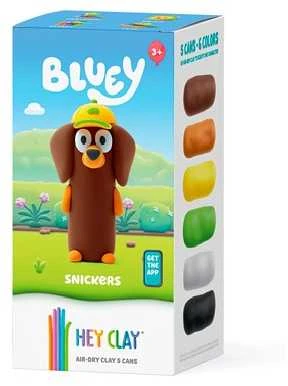 TM Toys TM Žaislai TMT HeyClay figūrėlė MĖLYNA Snickers+žaisl., 5 vnt. pakuotėje 45544