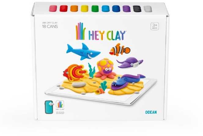 Tm Toys Hey Clay - Vizuali masė vandenyno HCL18003