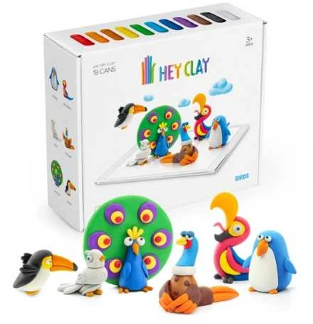 Tm Toys Hey Clay - Plastikiniai masė paukščių HCLSE003