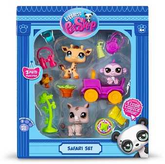 TM Toys *****TMT LPS komplektas safari +3fig LPS00524 05240