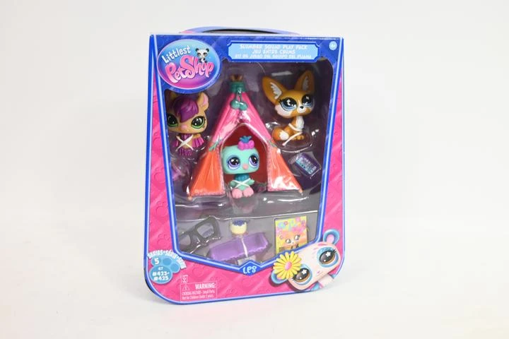 TM Toys Minkštas Littlest Pet Shop pižamos vakarėlio žaislas