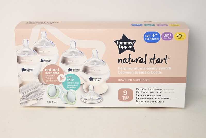 TOMMEE TIPPEE CLOSER TO NATURE MAITINIMO PRADŽIOS RINKINYS