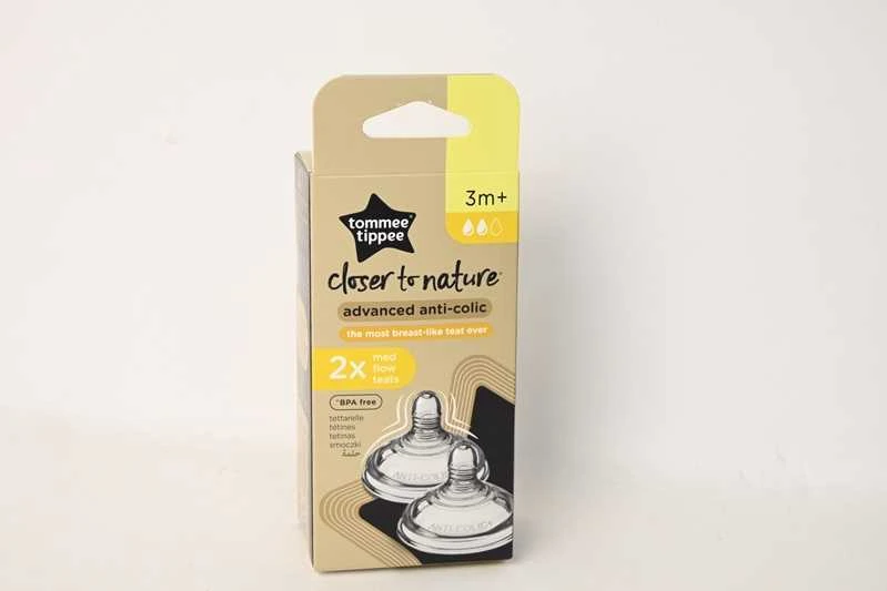 TOMMEE TIPPEE žindukai vidutinės srovės ANTI-COLIC, 2 vnt., 42112853