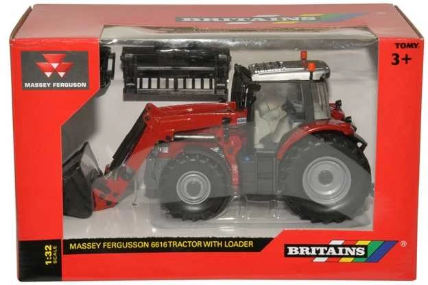 TOMY Britains traktorius MasseyFerguson 6616 43082 /3