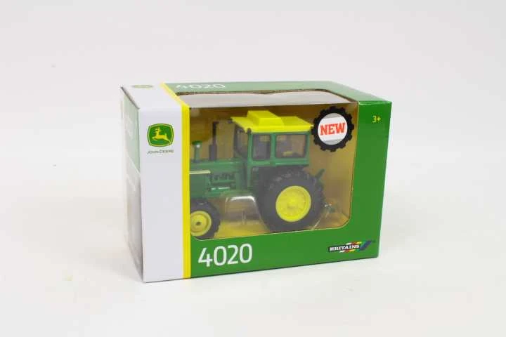 Tomy Žaislinis traktorius John Deere 4020 su kabina
