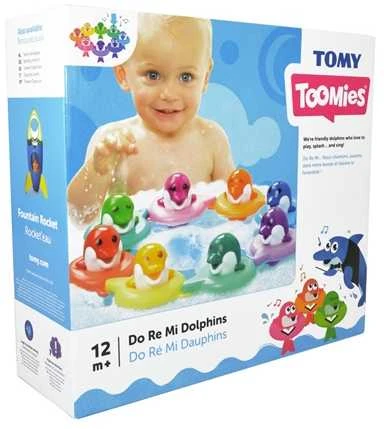 TOMY vonios žaislas Delfinai, E6528