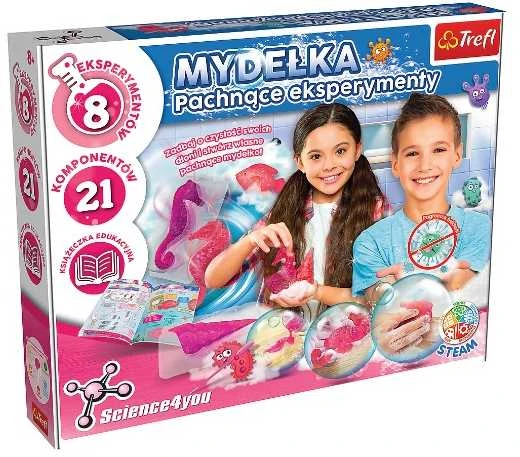Rankdarbių rinkinys kvapniems muiliukams gaminti Science 4 You TREFL