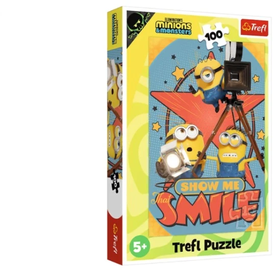 TREFL MINIONS dėlionė „Minions“ 100 det.