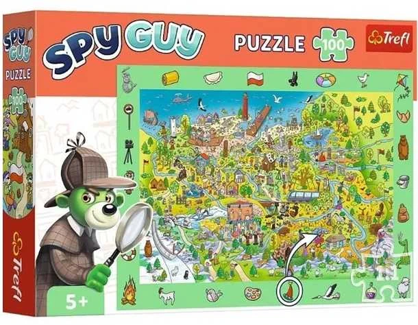 Trefl Dėlionė 100 vnt. - Spy Guy
