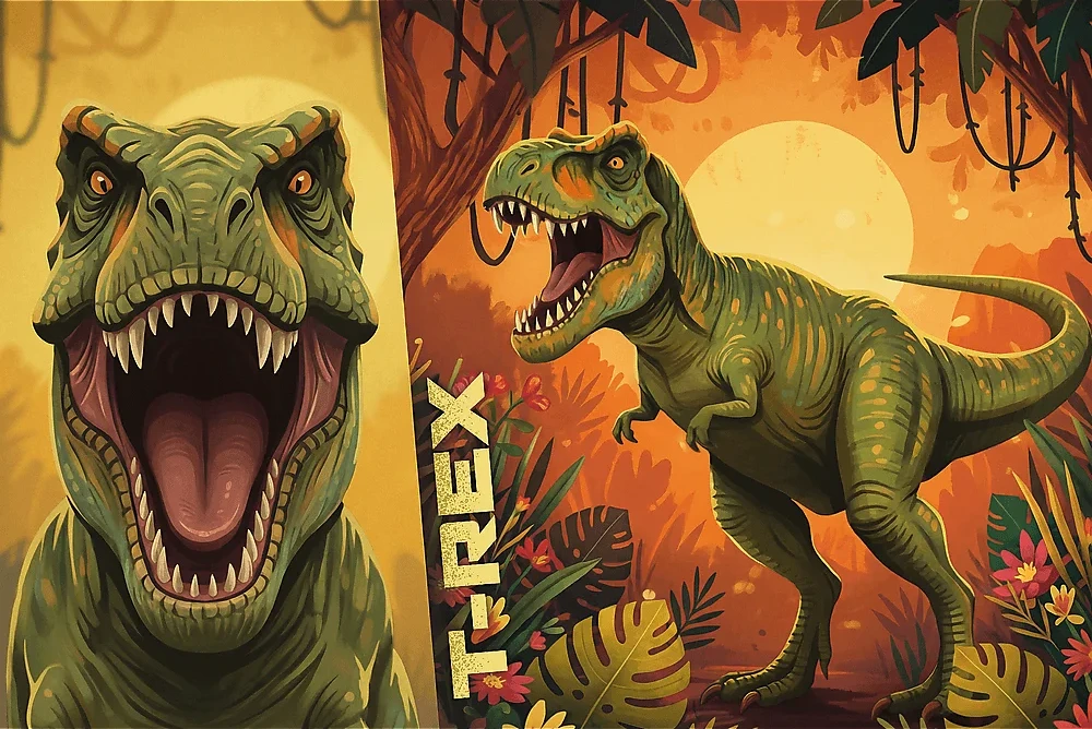 Trefl Dėlionė 1000 vnt. - T-Rex
