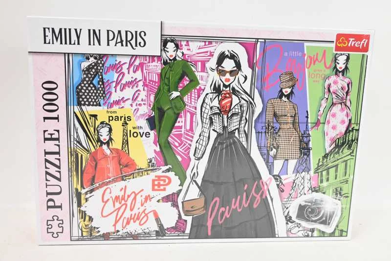 Trefl Dėlionė 1000 vnt. - Emily in Paris: mados įkvėpimai