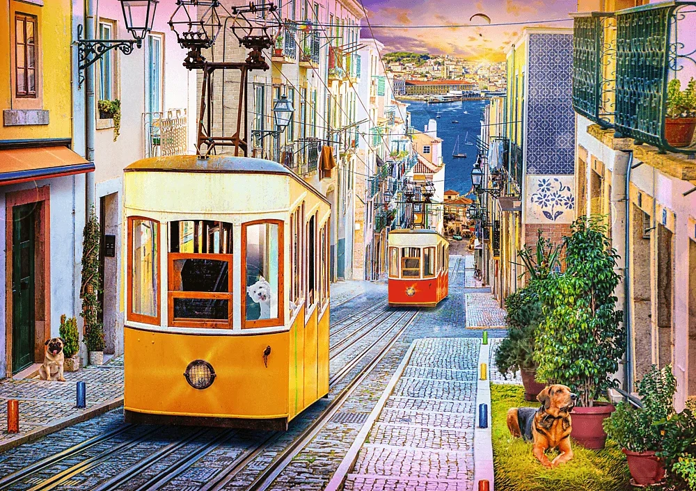 Trefl Dėlionė 1000 vnt. - Portugalija