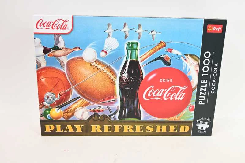 Trefl dėlionė 1000 vnt. - Coca-Cola