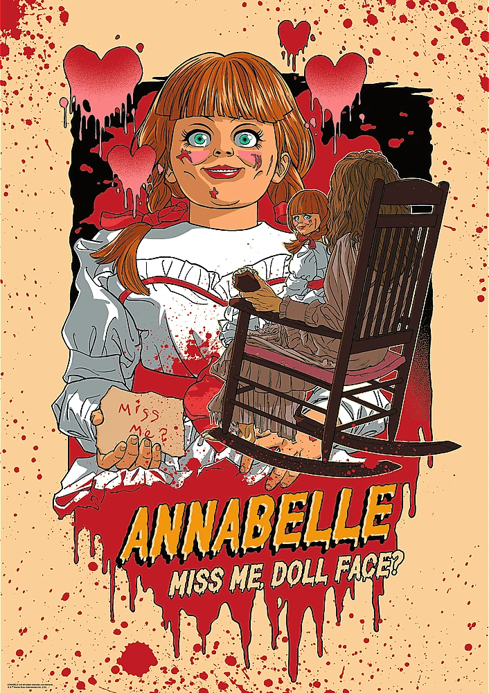 Trefl Dėlionė 1000 vnt. - Hall of Horror: Annabelle