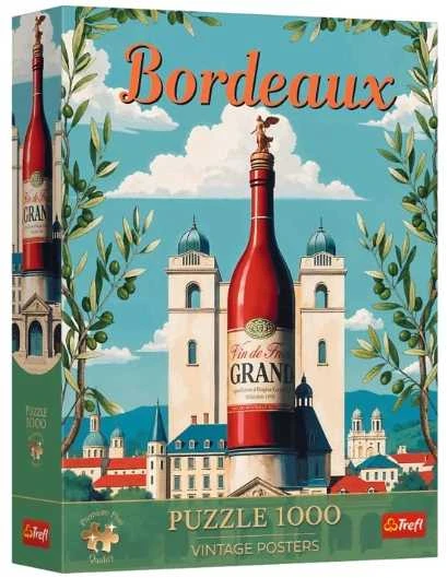 Trefl Dėlionė 1000 PremPlus Vintage Poster Bordo 12135